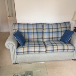 upholstered sofa