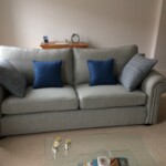 gray sofa