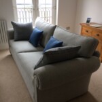 upholstered sofa